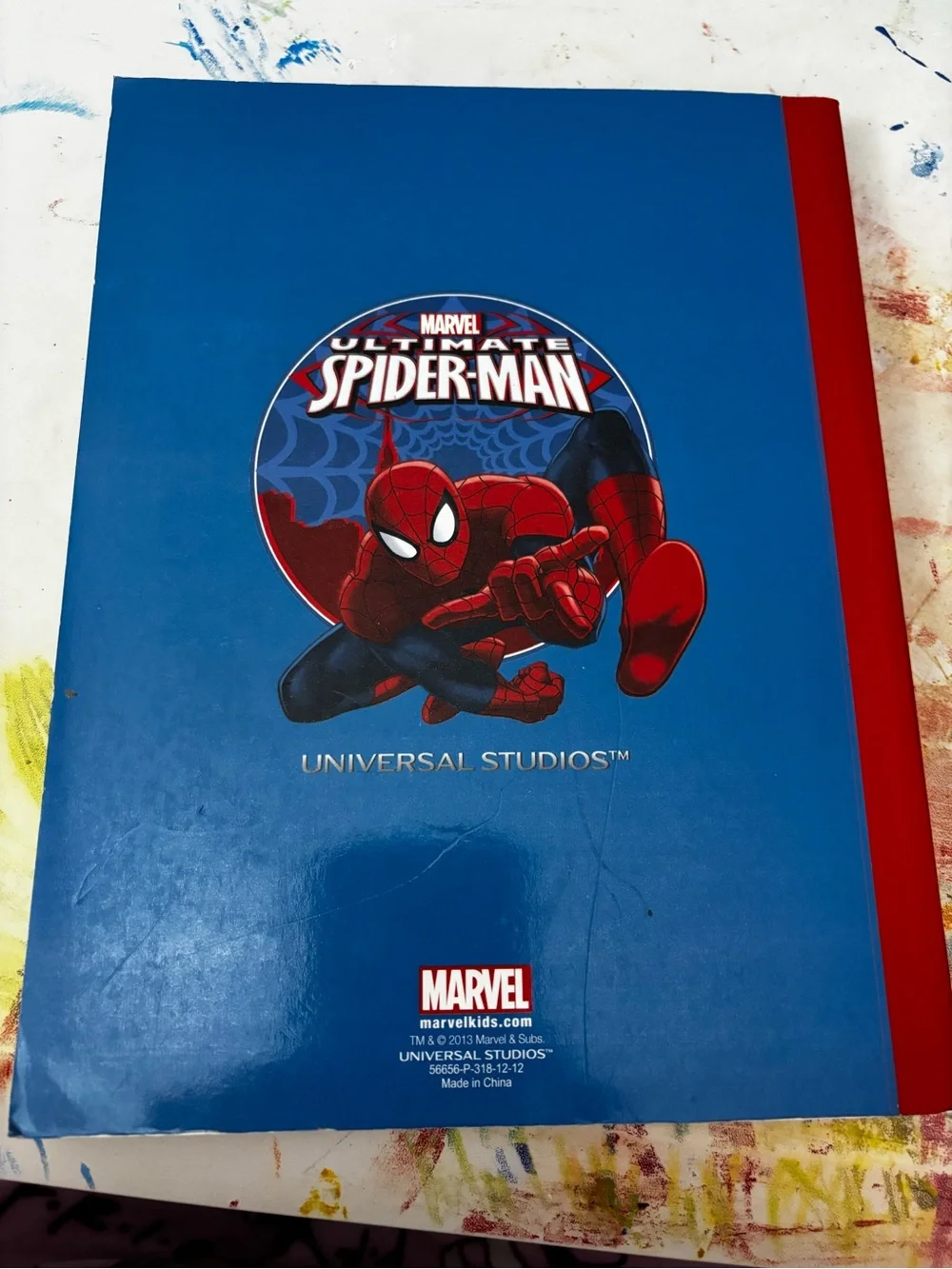 Marvel Spider-Man Hardcover Notebook